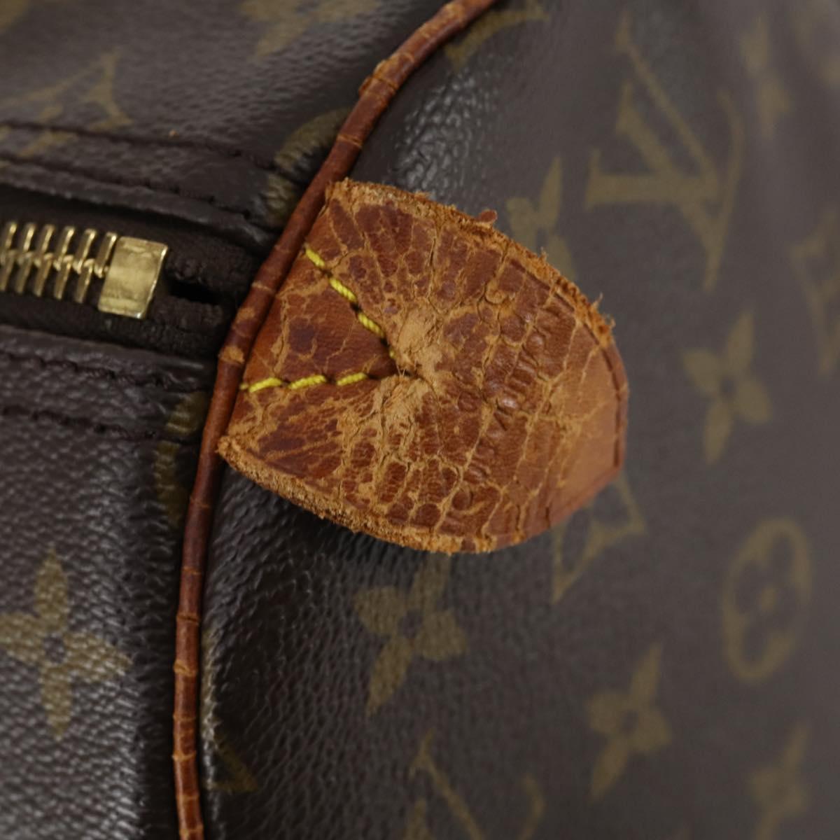 LOUIS VUITTON Monogram Keepall 45 Boston Bag M41428 LV Auth gh1230