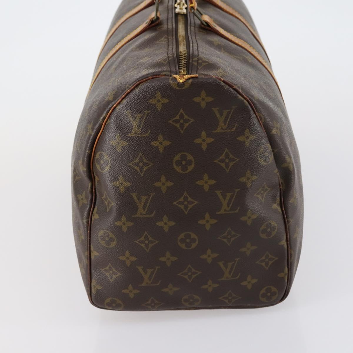 LOUIS VUITTON Monogram Keepall 45 Boston Bag M41428 LV Auth gh1230
