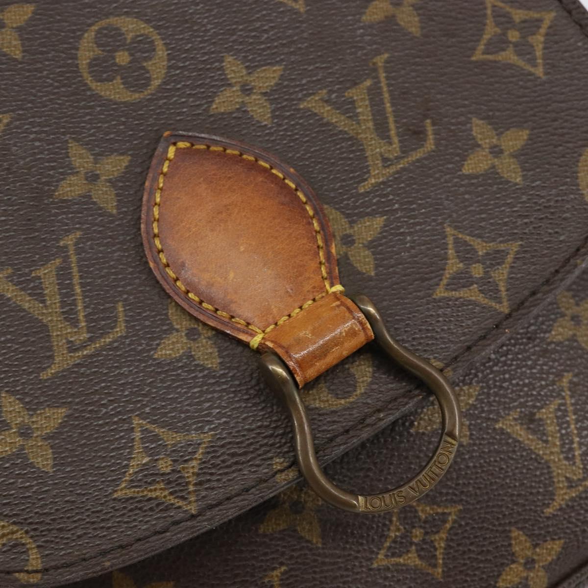 LOUIS VUITTON Monogram Saint Cloud MM Shoulder Bag M51243 LV Auth gh1274