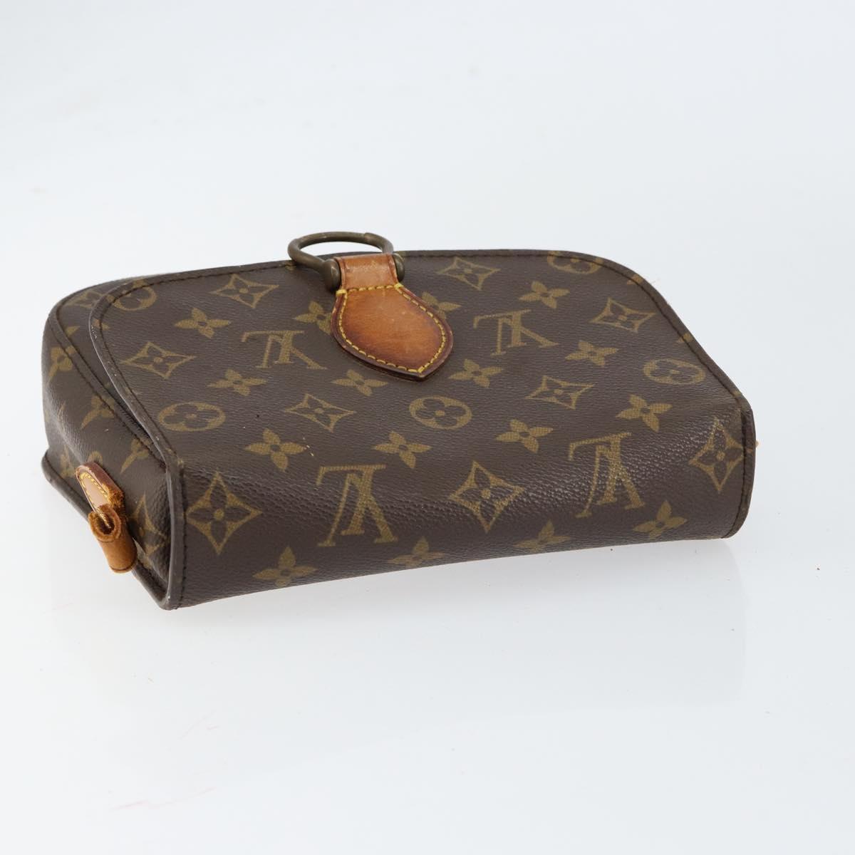 LOUIS VUITTON Monogram Saint Cloud MM Shoulder Bag M51243 LV Auth gh1274