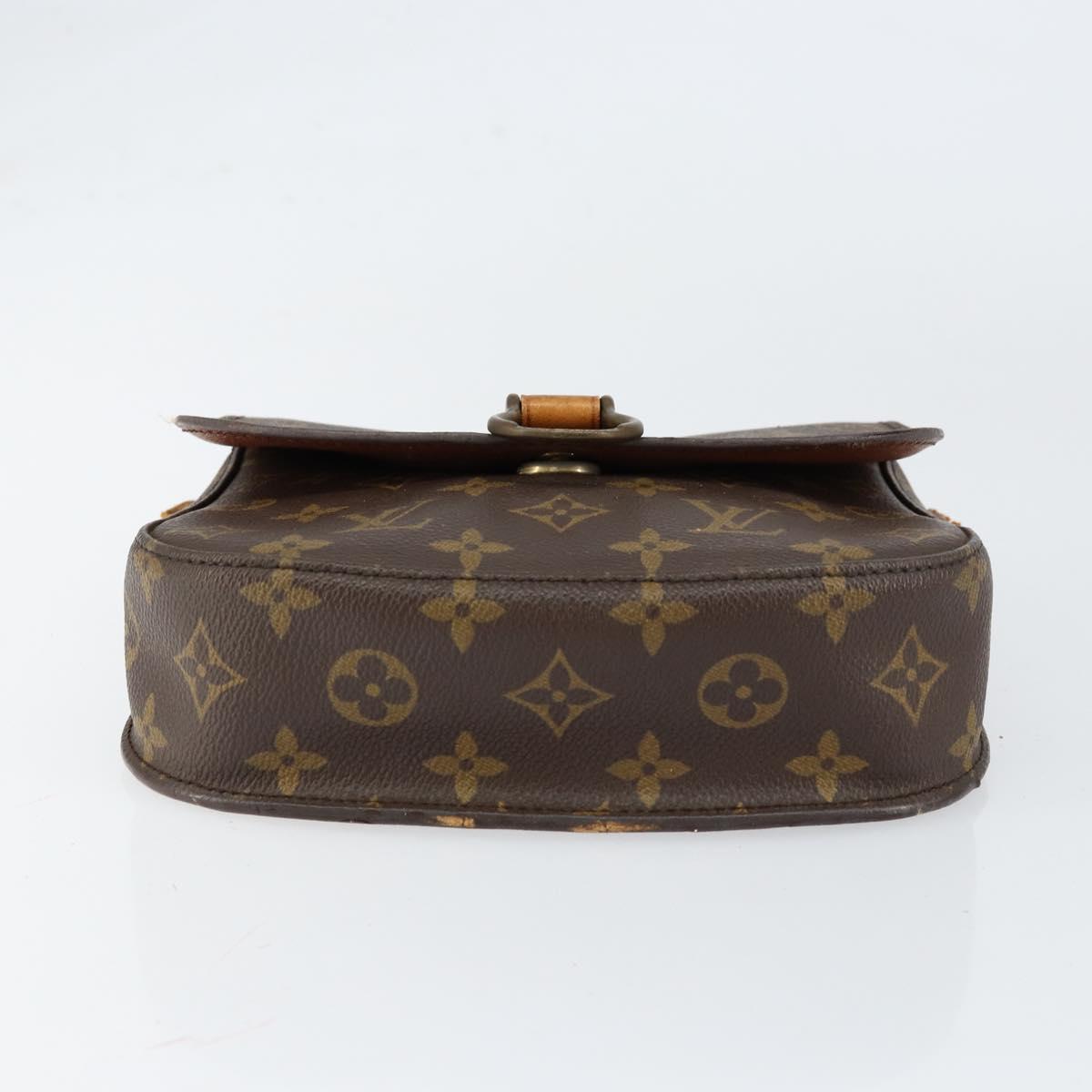 LOUIS VUITTON Monogram Saint Cloud MM Shoulder Bag M51243 LV Auth gh1274