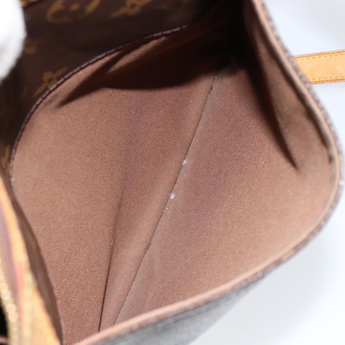 LOUIS VUITTON Monogram Odeon PM Shoulder Bag M56390 LV Auth gh1278