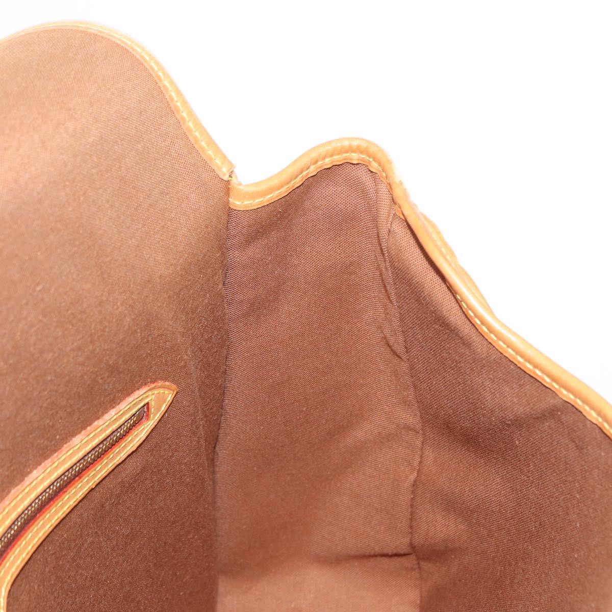 LOUIS VUITTON Monogram Gibeciere GM Shoulder Bag M42246 LV Auth gh1280