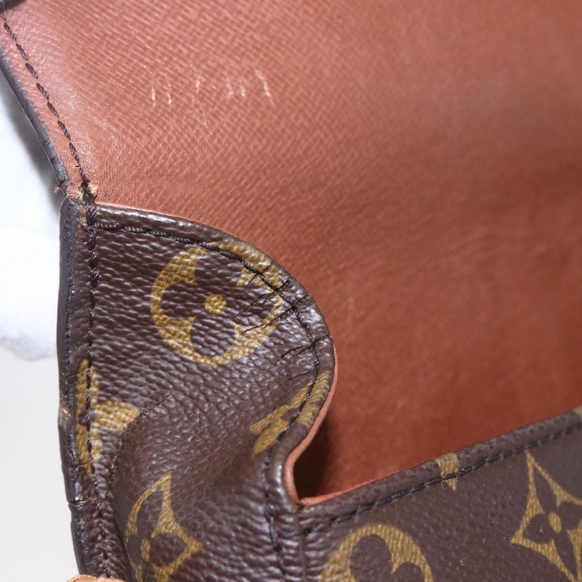 LOUIS VUITTON Monogram Saint Cloud MM Shoulder Bag M51243 LV Auth gh1281