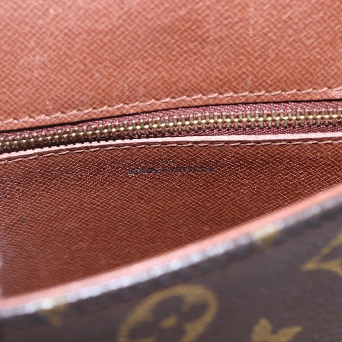 LOUIS VUITTON Monogram Saint Cloud MM Shoulder Bag M51243 LV Auth gh1281