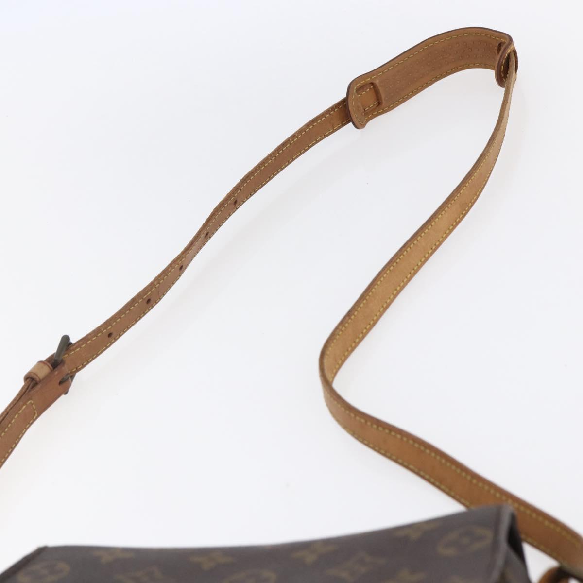 LOUIS VUITTON Monogram Saint Cloud MM Shoulder Bag M51243 LV Auth gh1281