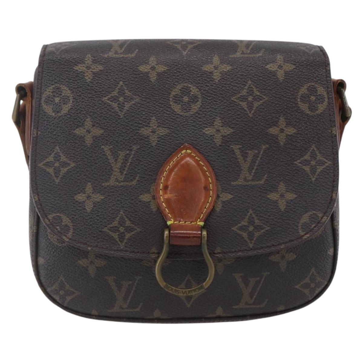 LOUIS VUITTON Monogram Saint Cloud MM Shoulder Bag M51243 LV Auth gh1291