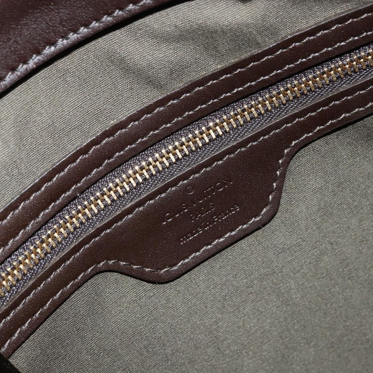 LOUIS VUITTON Monogram Mini Cabas Piano Tote Bag SPO TST Khaki LV Auth gh1292