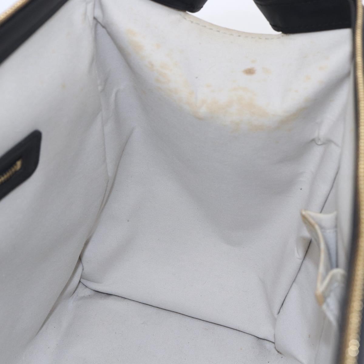 LOUIS VUITTON Monogram Mini Josephine GM Hand Bag Blue M92211 LV Auth gh1293