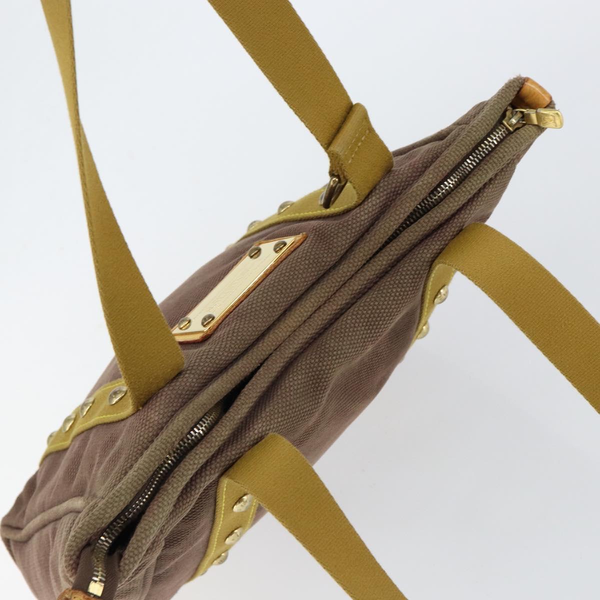LOUIS VUITTON Antigua Cabas MM Tote Bag Brown M40086 LV Auth gh1302