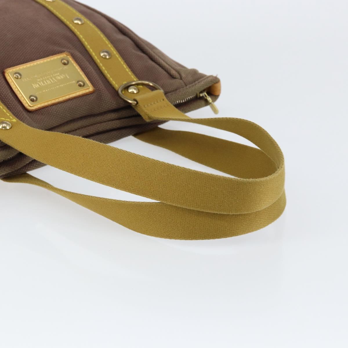 LOUIS VUITTON Antigua Cabas MM Tote Bag Brown M40086 LV Auth gh1302