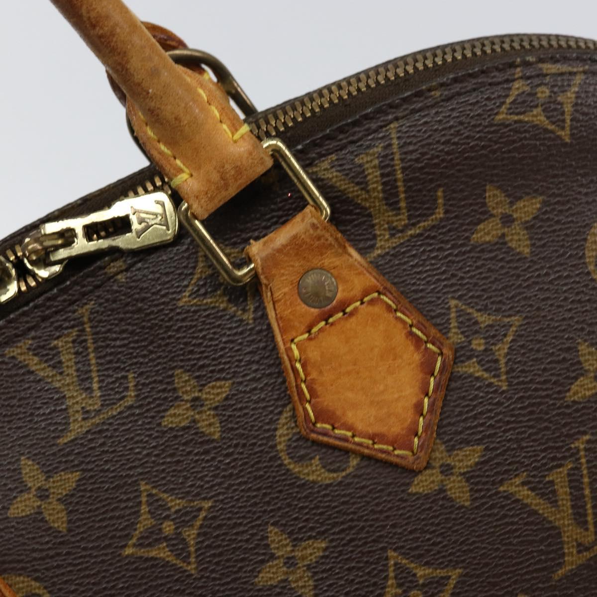LOUIS VUITTON Monogram Alma Hand Bag M51130 LV Auth gh1306