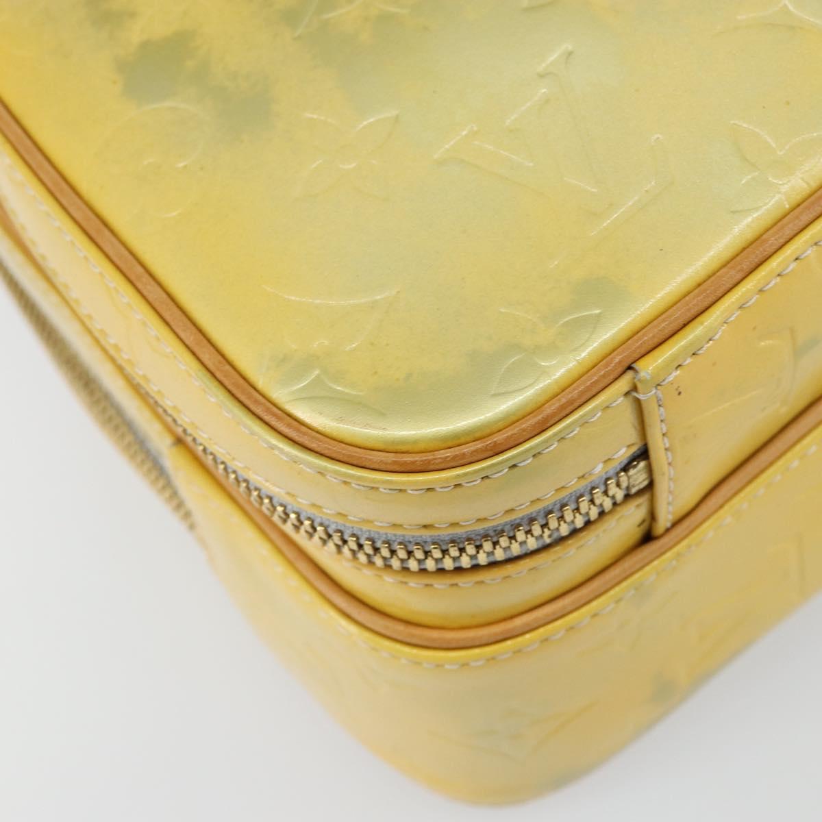 LOUIS VUITTON Monogram Vernis Marley Backpack Gris M91038 LV Auth gh1307