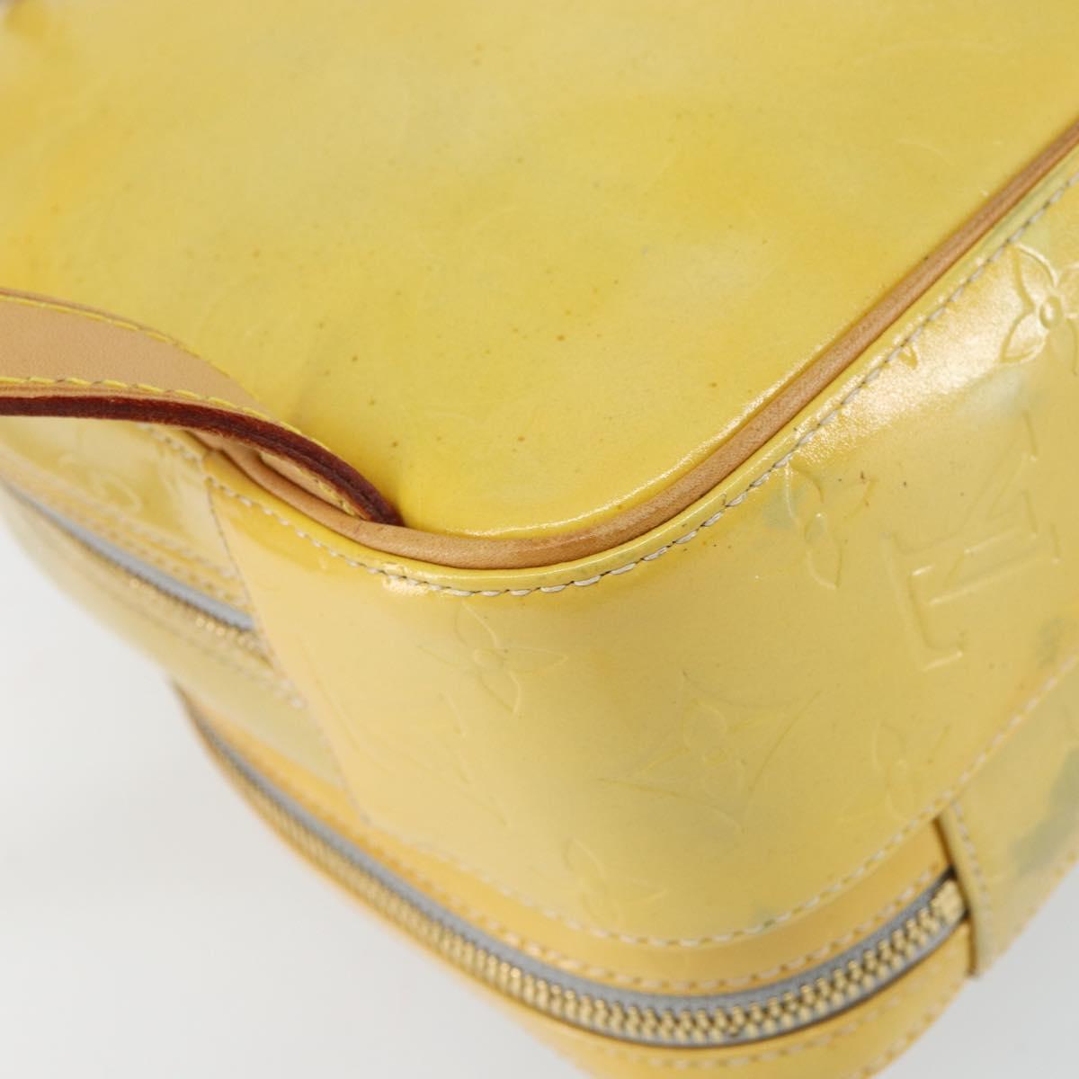 LOUIS VUITTON Monogram Vernis Marley Backpack Gris M91038 LV Auth gh1307