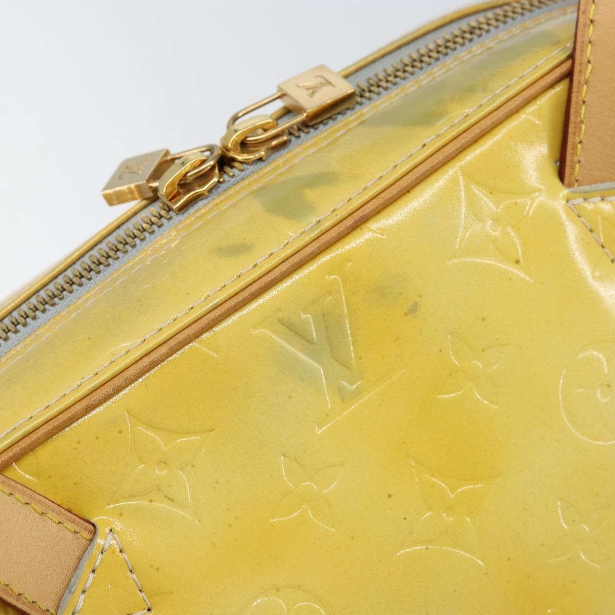 LOUIS VUITTON Monogram Vernis Marley Backpack Gris M91038 LV Auth gh1307