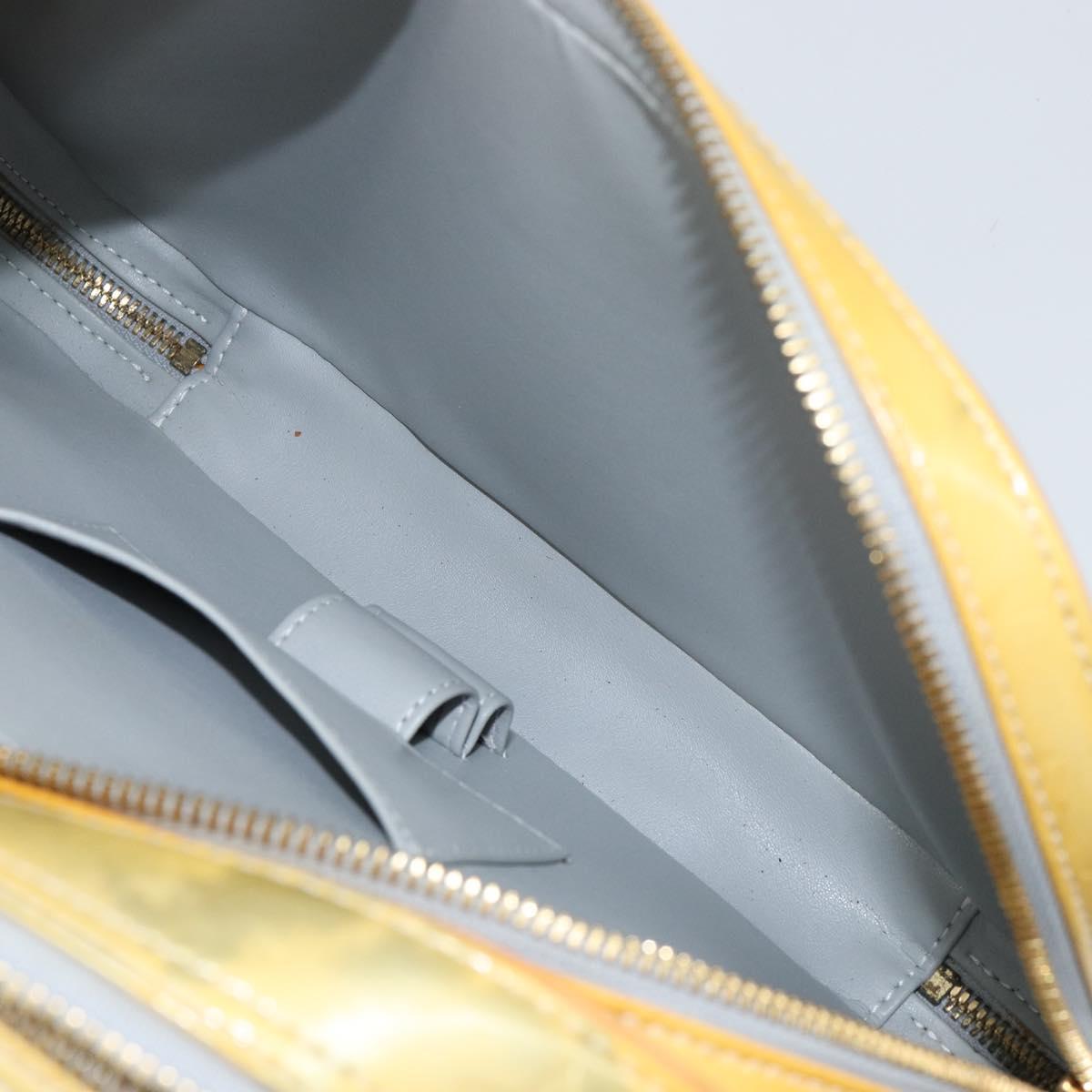 LOUIS VUITTON Monogram Vernis Marley Backpack Gris M91038 LV Auth gh1307