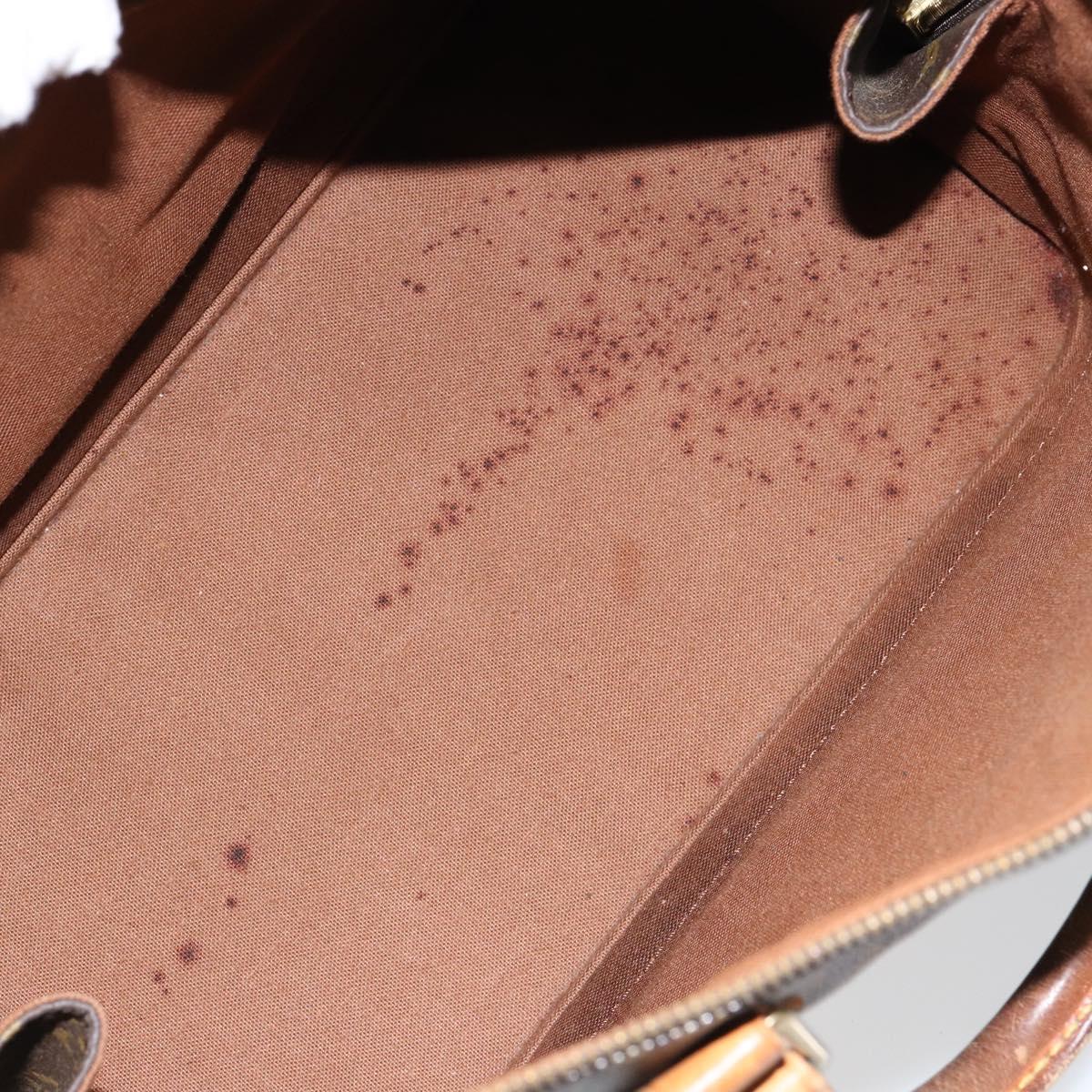 LOUIS VUITTON Monogram Alma Hand Bag M51130 LV Auth gh1312