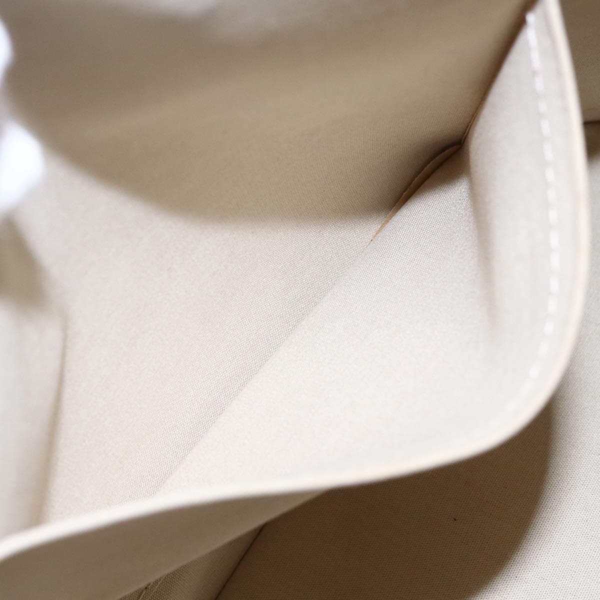 LOUIS VUITTON Monogram Vernis Alma PM Hand Bag Broncorail M91445 LV Auth gh1316