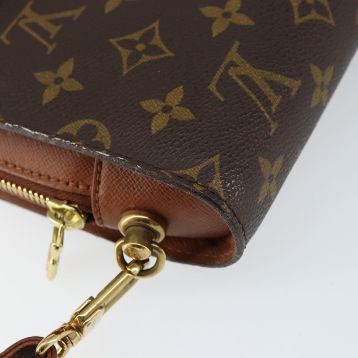LOUIS VUITTON Monogram Orsay Clutch Bag M51790 LV Auth gh1318