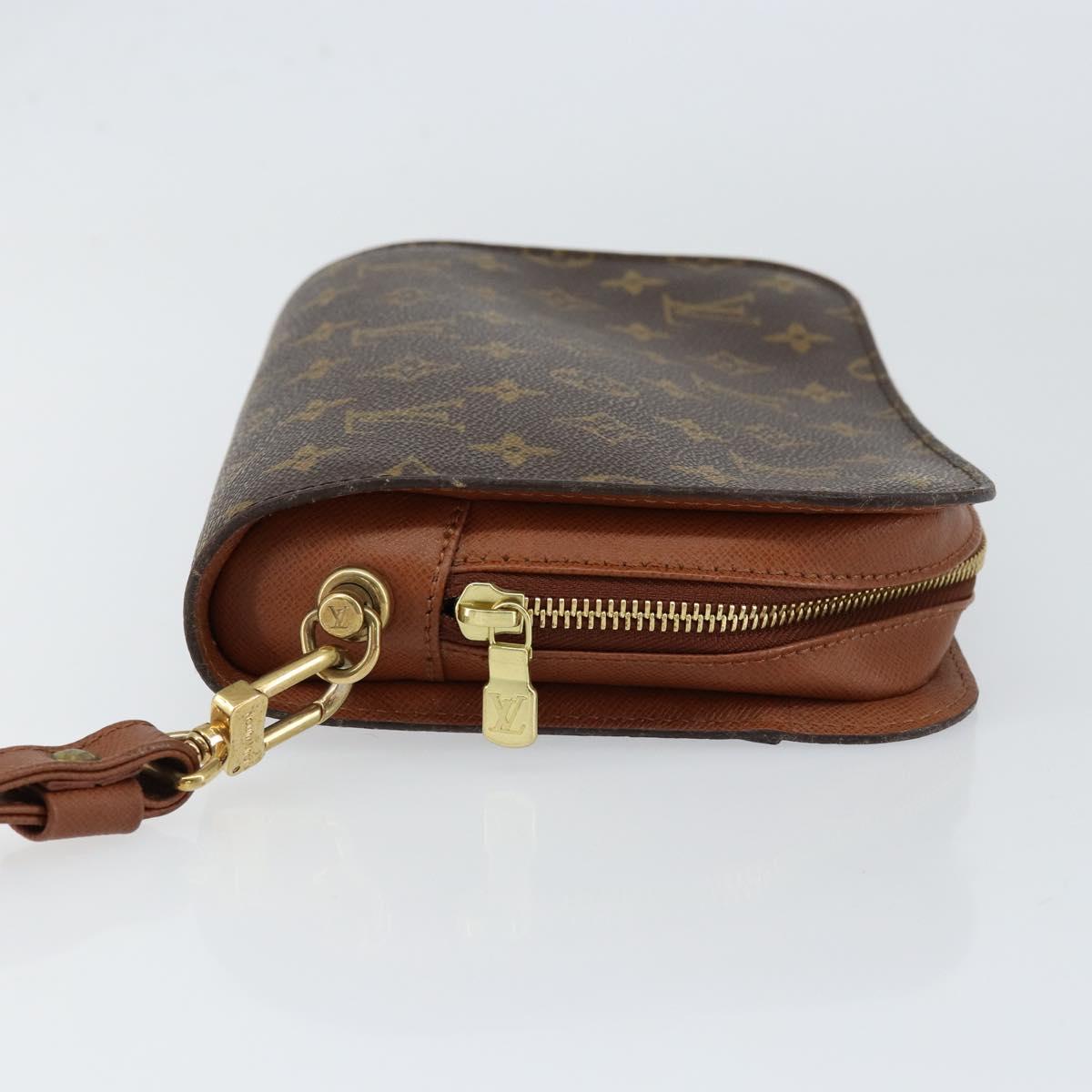 LOUIS VUITTON Monogram Orsay Clutch Bag M51790 LV Auth gh1318
