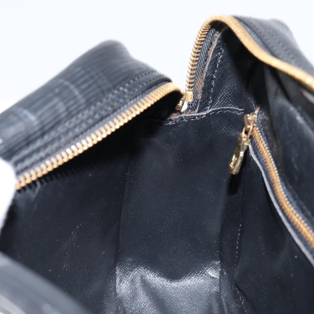 LOUIS VUITTON Epi Trocadero 27 Shoulder Bag Black M52312 LV Auth gh1331