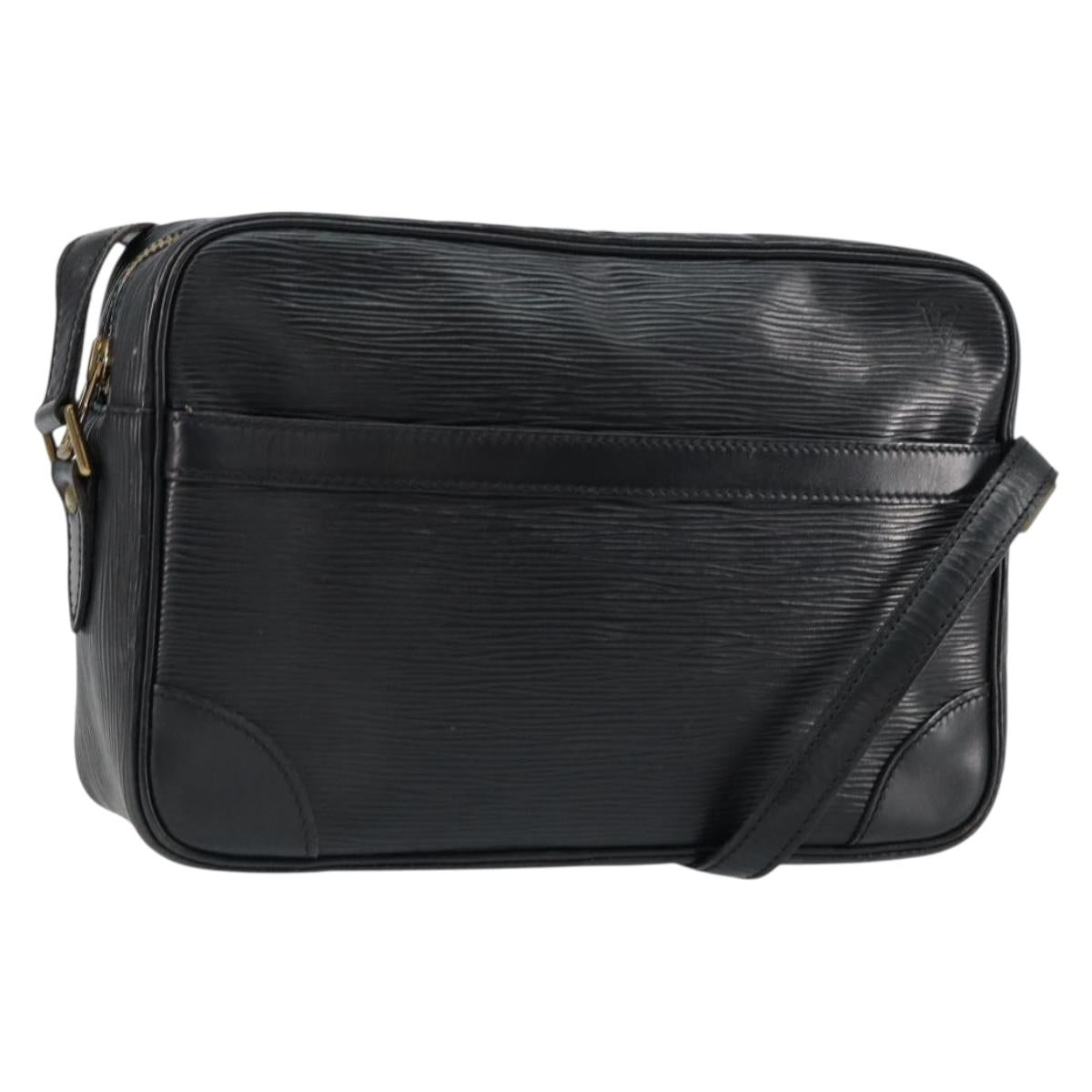 LOUIS VUITTON Epi Trocadero 27 Shoulder Bag Black M52312 LV Auth gh1331