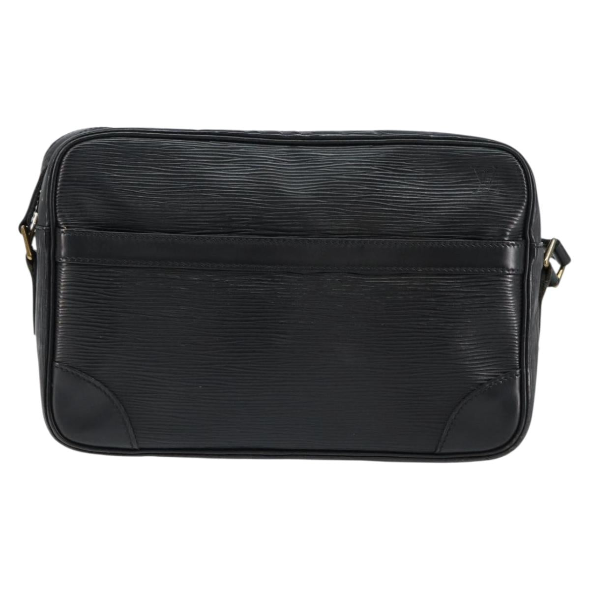 LOUIS VUITTON Epi Trocadero 27 Shoulder Bag Black M52312 LV Auth gh1331