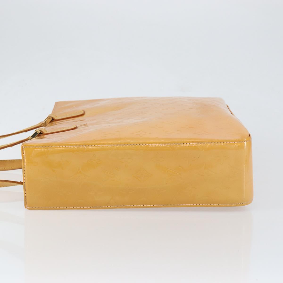 LOUIS VUITTON Monogram Vernis Columbus Bag Marshmallow Pink M91032 Auth gh1335