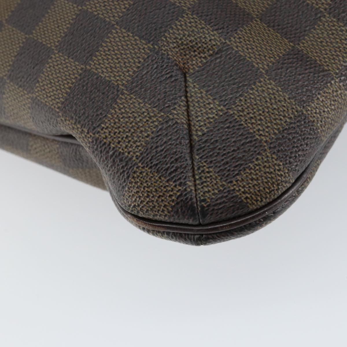 LOUIS VUITTON Damier Ebene Bloomsbury PM Shoulder Bag N42251 LV Auth gh1337