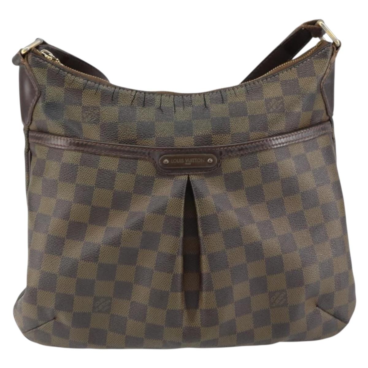 LOUIS VUITTON Damier Ebene Bloomsbury PM Shoulder Bag N42251 LV Auth gh1337