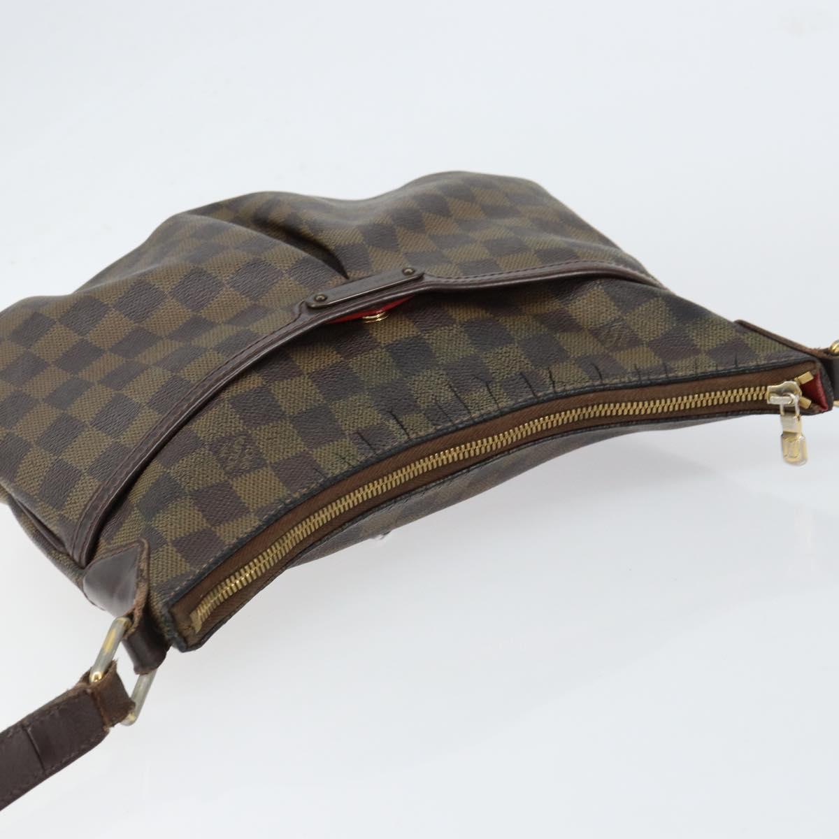 LOUIS VUITTON Damier Ebene Bloomsbury PM Shoulder Bag N42251 LV Auth gh1337