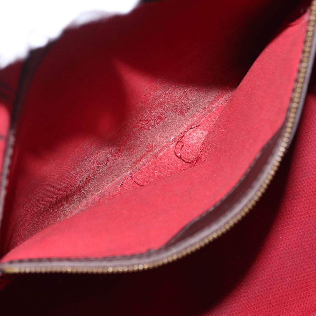 LOUIS VUITTON Damier Ebene Neverfull MM Tote Bag N51105 LV Auth gh1338