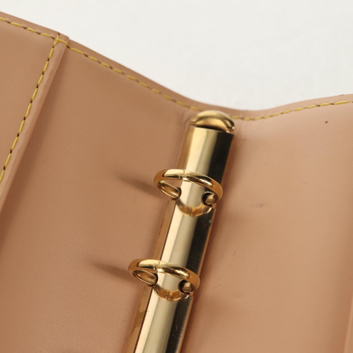 LOUIS VUITTON Multicolor Agenda PM Day Planner Cover White R21074 Auth gh1347V