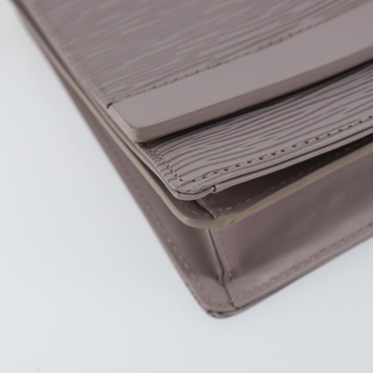 LOUIS VUITTON Epi Biarritz Shoulder Bag Lilac M5293B LV Auth gh1348