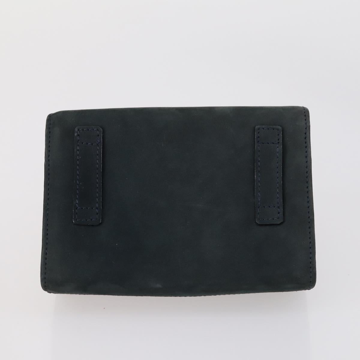 GUCCI Salvatore Ferragamo Bag GG Nylon Suede 2 Set Black Khaki Auth gh1356