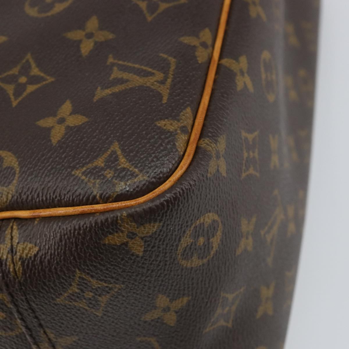 LOUIS VUITTON Monogram Deauville Hand Bag M47270 LV Auth gh1360