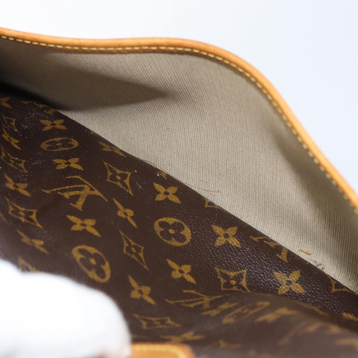 LOUIS VUITTON Monogram Deauville Hand Bag M47270 LV Auth gh1360