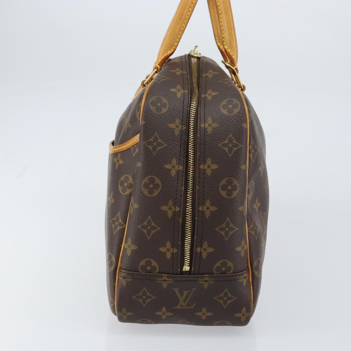 LOUIS VUITTON Monogram Deauville Hand Bag M47270 LV Auth gh1360
