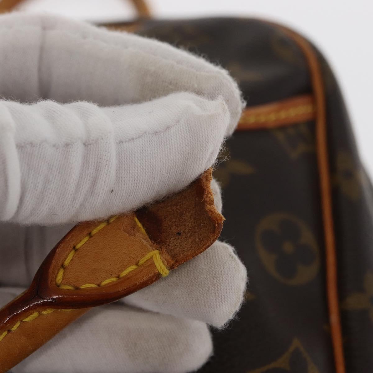 LOUIS VUITTON Monogram Deauville Hand Bag M47270 LV Auth gh1362