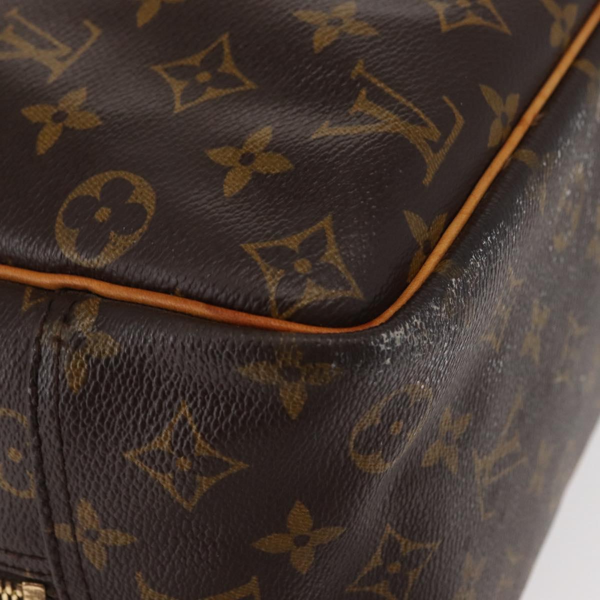 LOUIS VUITTON Monogram Deauville Hand Bag M47270 LV Auth gh1362