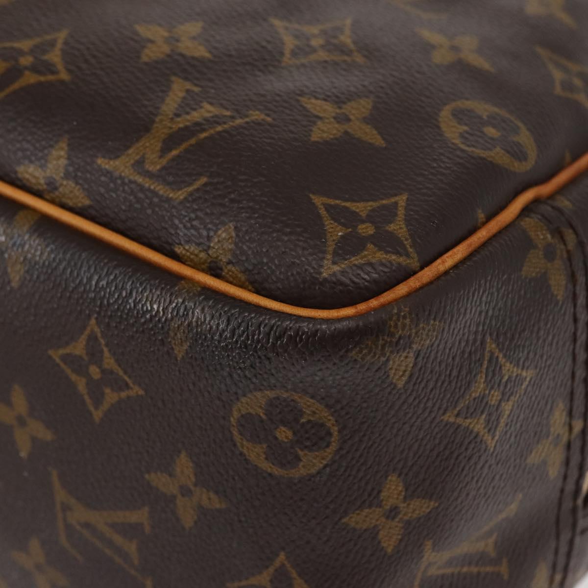 LOUIS VUITTON Monogram Deauville Hand Bag M47270 LV Auth gh1362