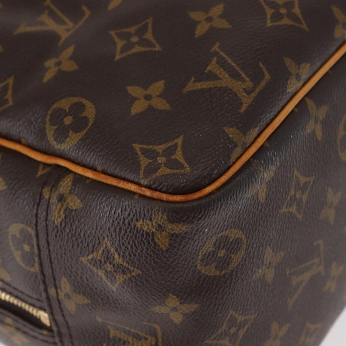 LOUIS VUITTON Monogram Deauville Hand Bag M47270 LV Auth gh1362