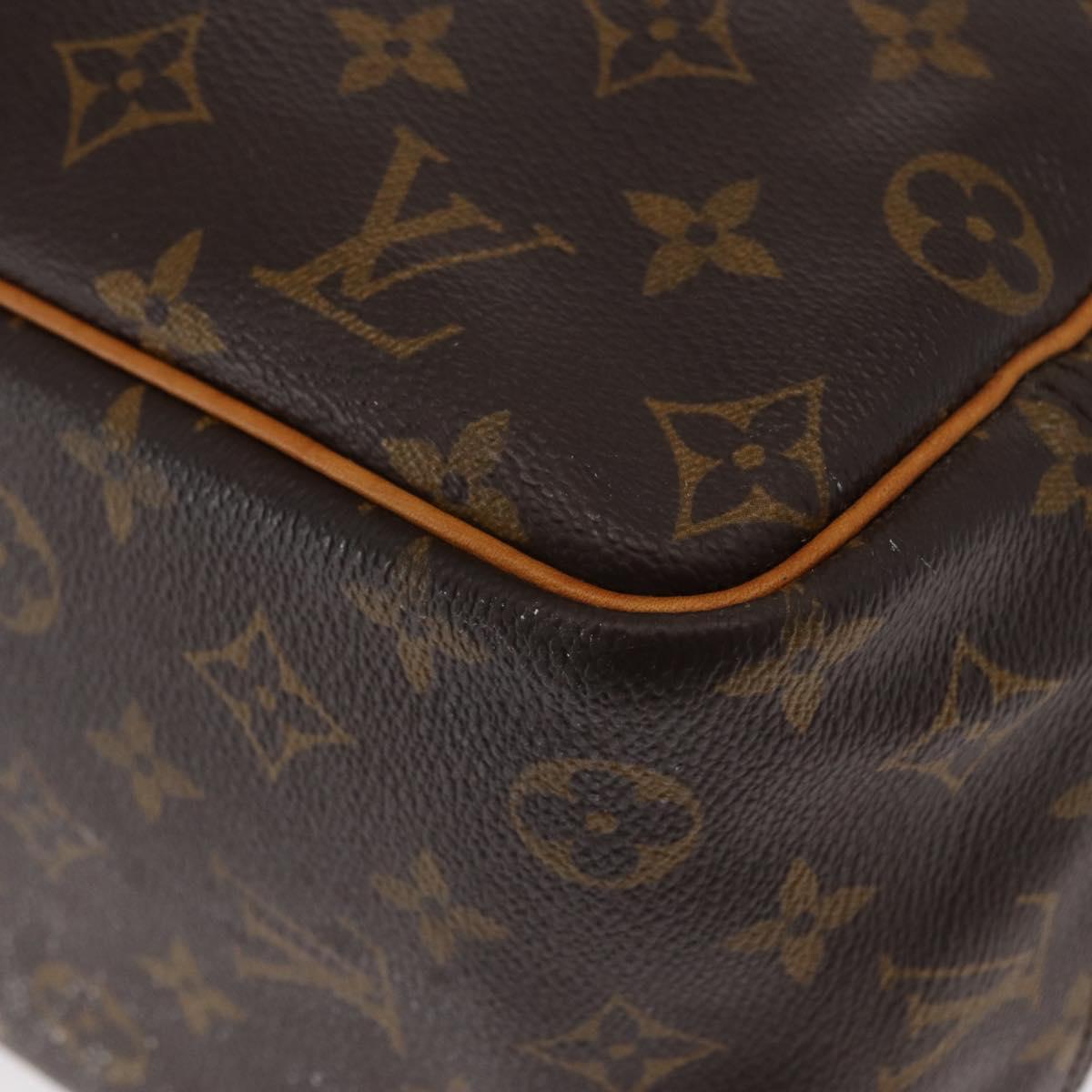 LOUIS VUITTON Monogram Deauville Hand Bag M47270 LV Auth gh1362