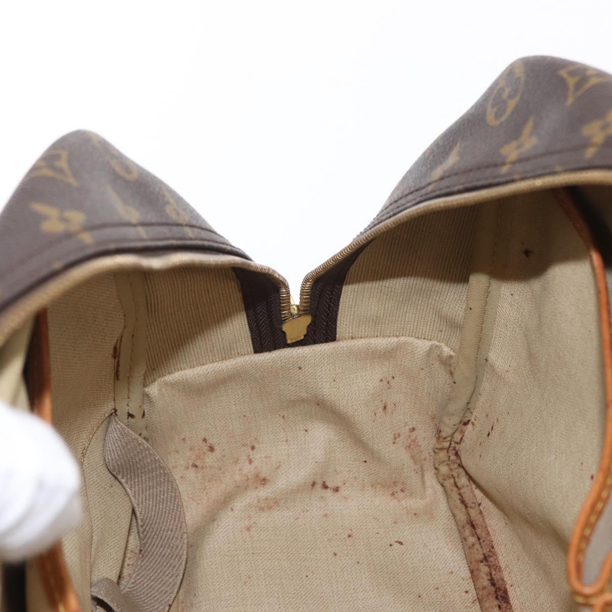 LOUIS VUITTON Monogram Deauville Hand Bag M47270 LV Auth gh1362