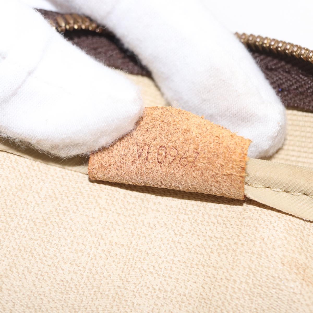 LOUIS VUITTON Monogram Deauville Hand Bag M47270 LV Auth gh1362