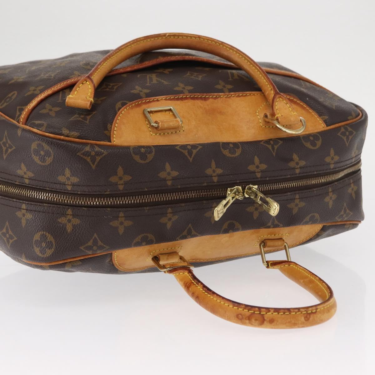 LOUIS VUITTON Monogram Deauville Hand Bag M47270 LV Auth gh1362
