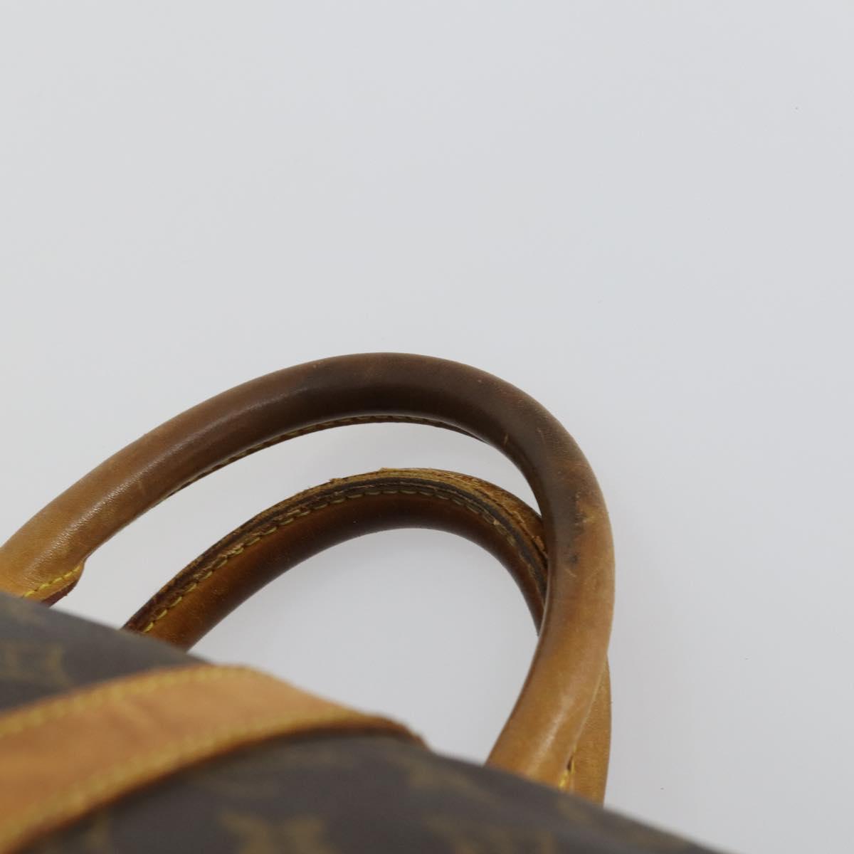 LOUIS VUITTON Monogram Keepall Bandouliere 55 Boston Bag M41414 LV Auth gh1365