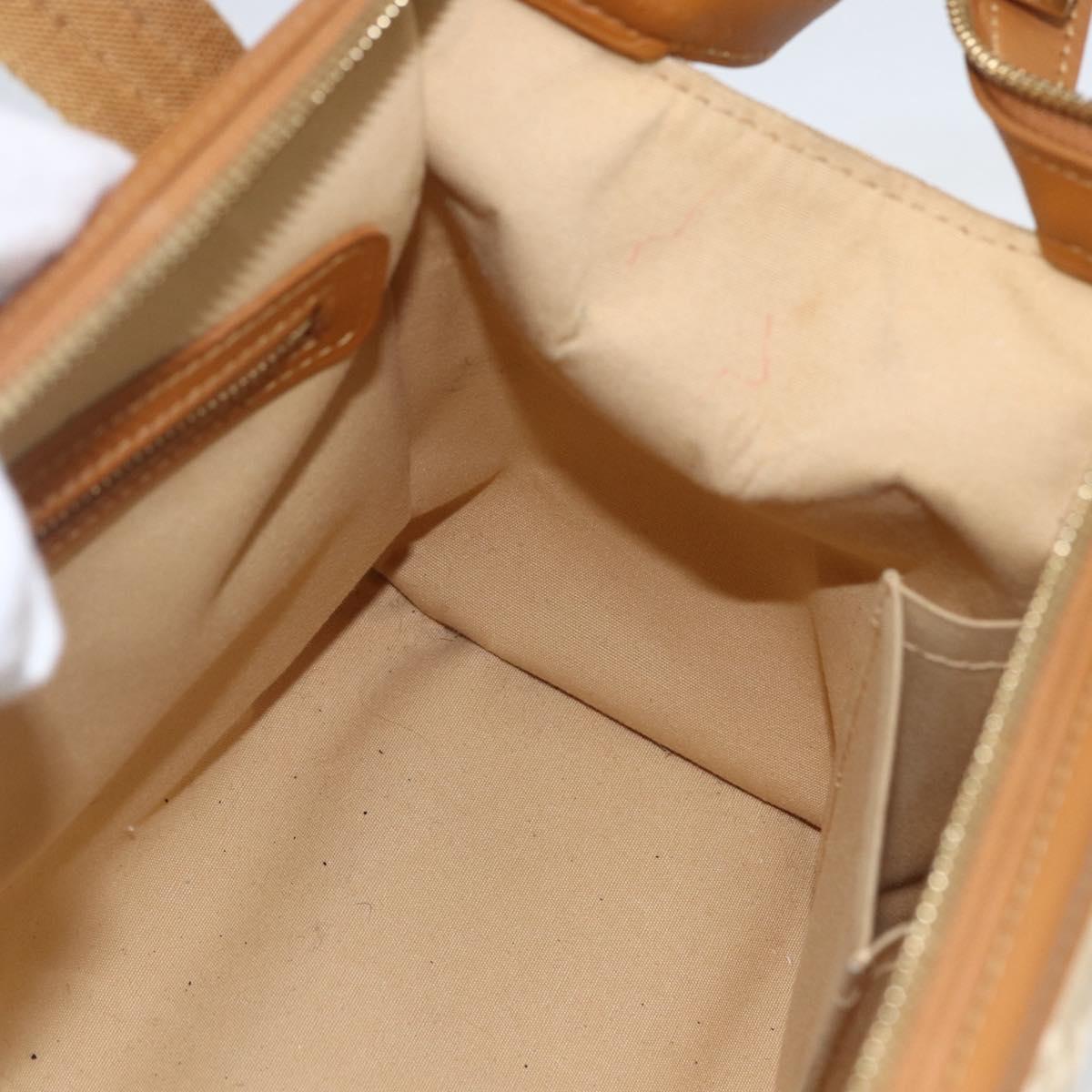 LOUIS VUITTON Monogram Mini Josephine PM Hand Bag Beige M92416 LV Auth gh1387