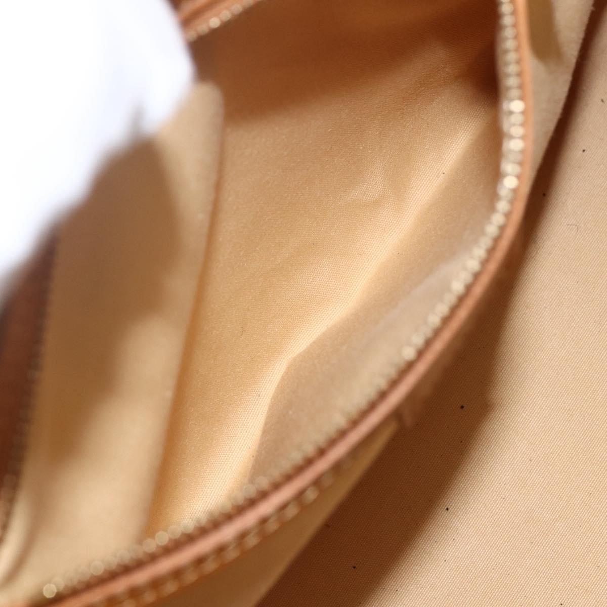 LOUIS VUITTON Monogram Mini Josephine PM Hand Bag Beige M92416 LV Auth gh1387