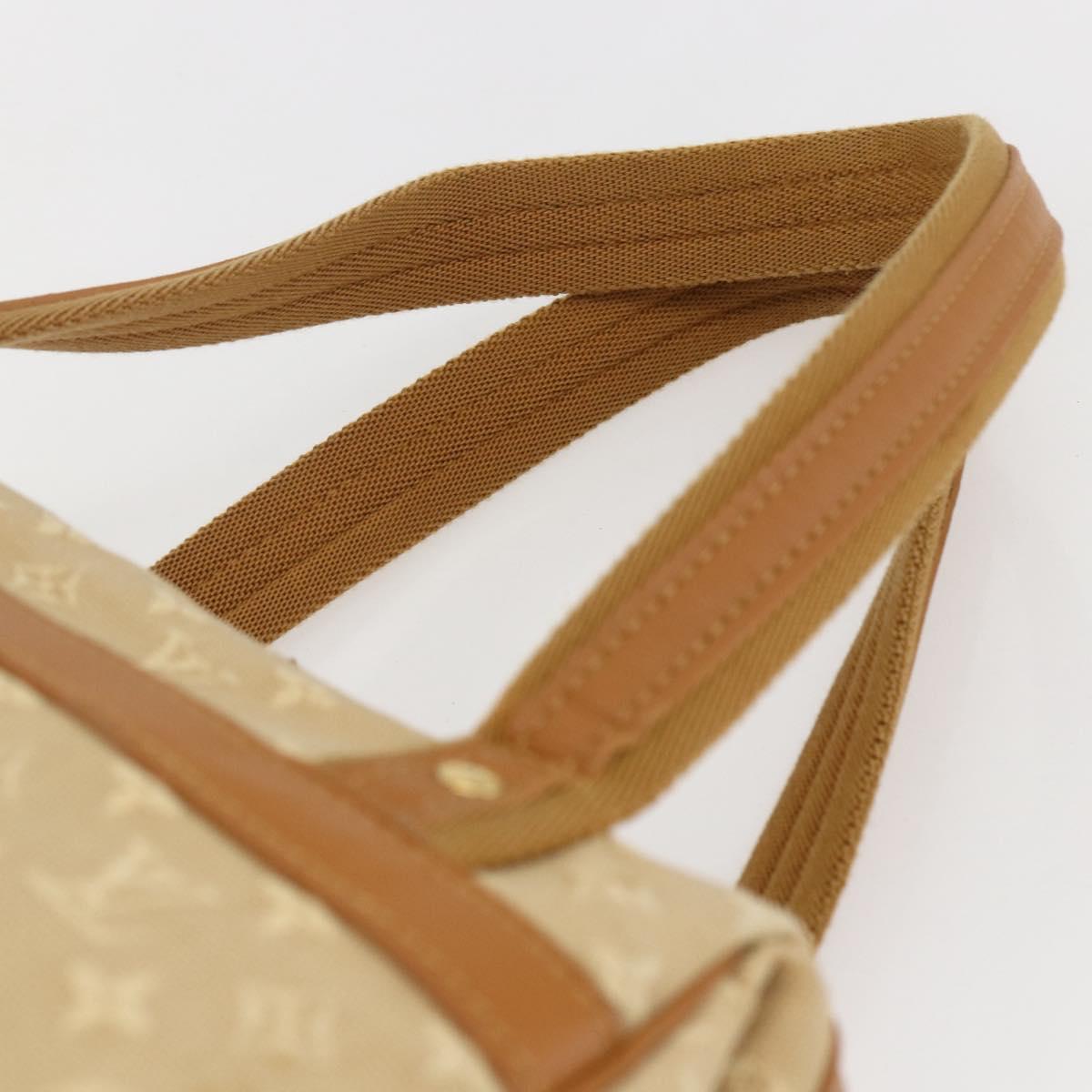 LOUIS VUITTON Monogram Mini Josephine PM Hand Bag Beige M92416 LV Auth gh1387